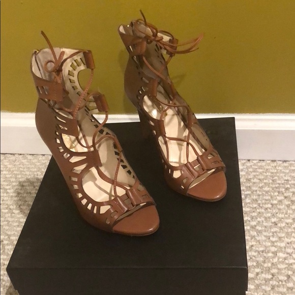 BCBG strappy heels - Picture 1 of 3